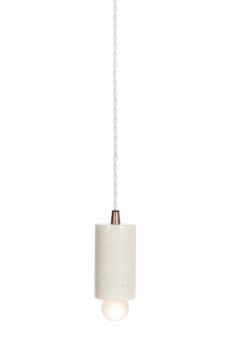 Minimalist Marble Pendant Lamp | Andrew Martin | Oroatrade.com