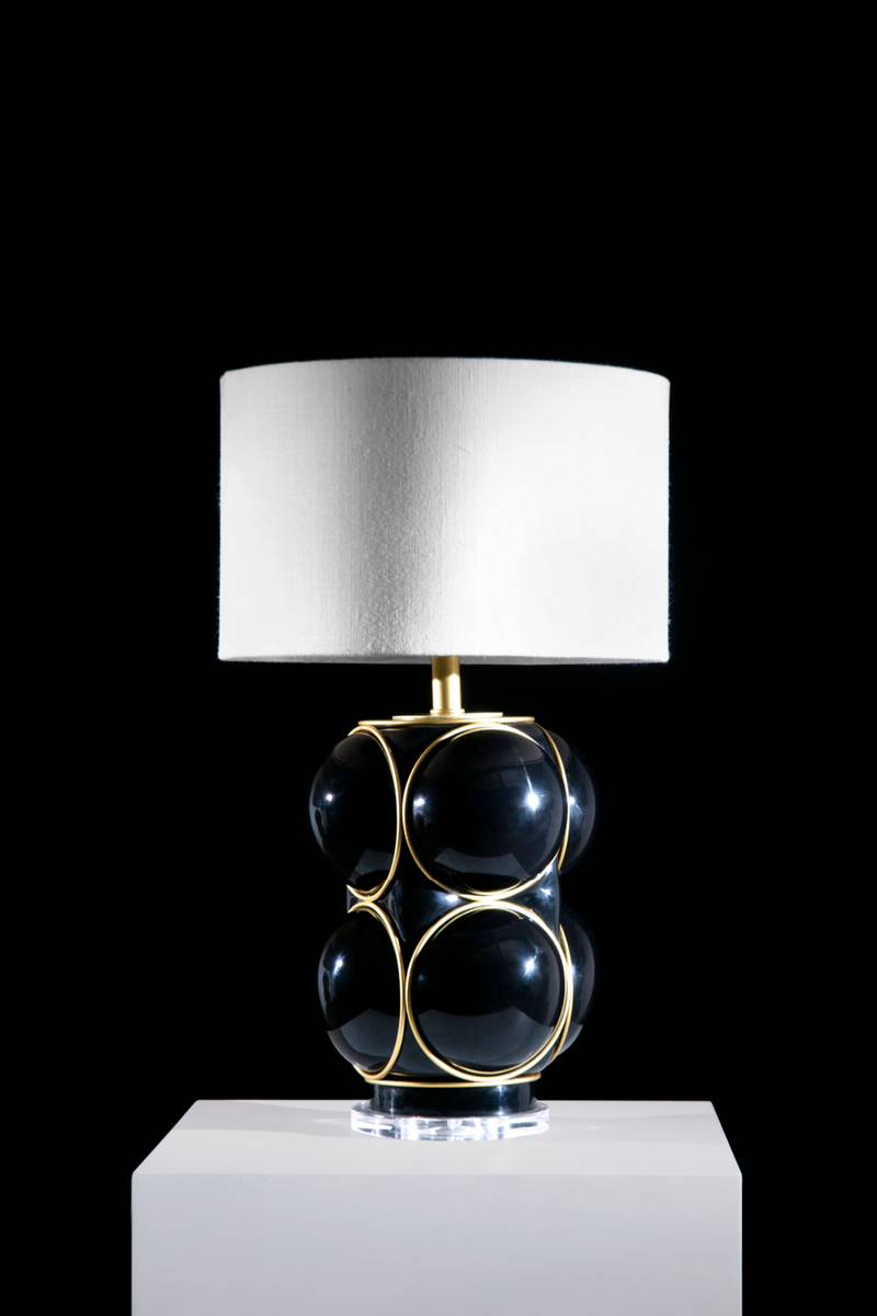 Iron Frame Table Lamp | Andrew Martin Bubble | OROATRADETRADE.com