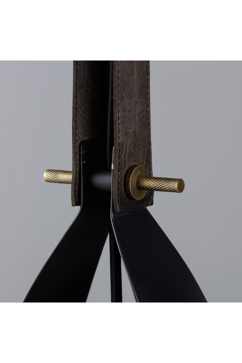 Black Conical Pendant Lamp | Andrew Martin Kettle | Oroatrade.com
