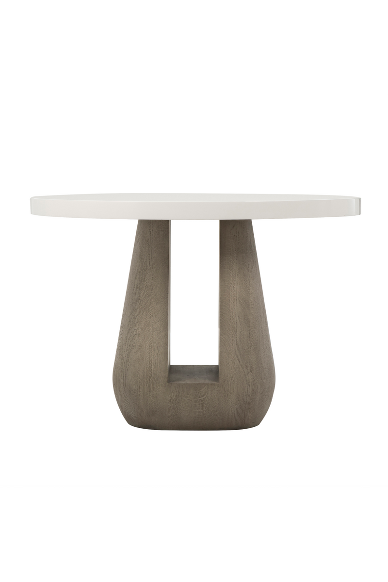 Taupe Oak Side Table | Andrew Martin Gray | OROATRADE