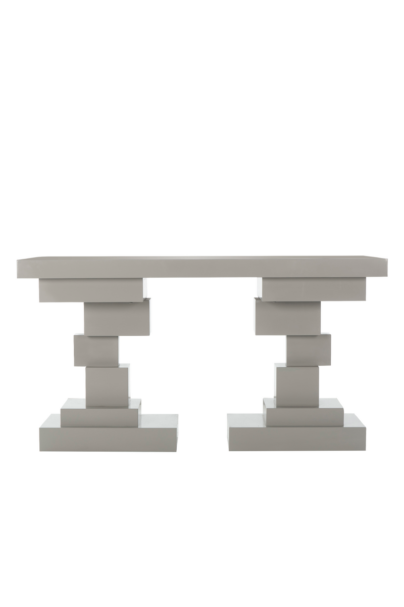 Gray Cubist Console Table | Andrew Martin Morgan | Oroatrade.com