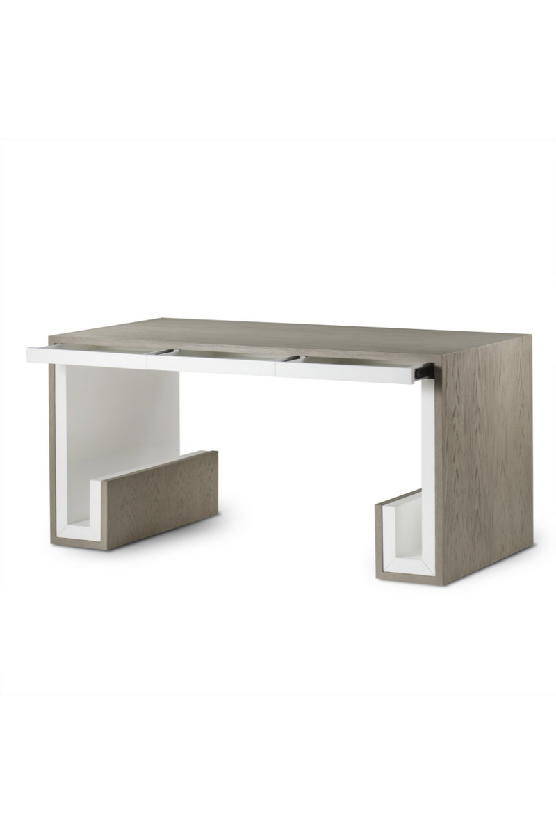 Two-Toned Contemporary Desk | Andrew Martin Danny | OROATRADE