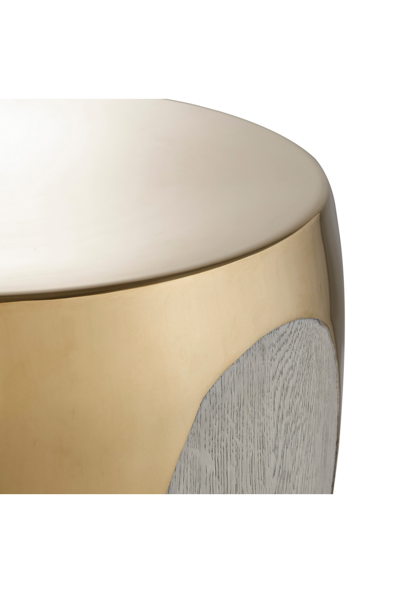 Yellow Gold Side Table | Andrew Martin Bessie | Oroatrade.com