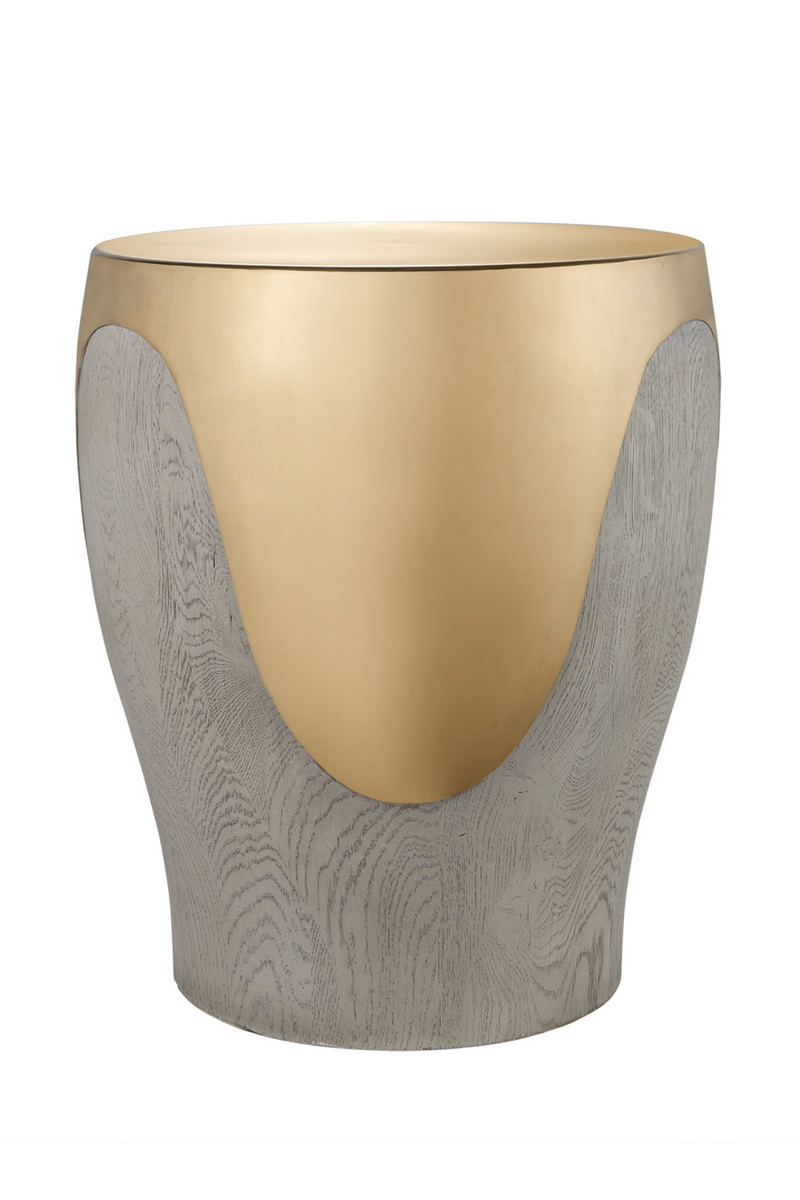 Yellow Gold Side Table | Andrew Martin Bessie | Oroatrade.com