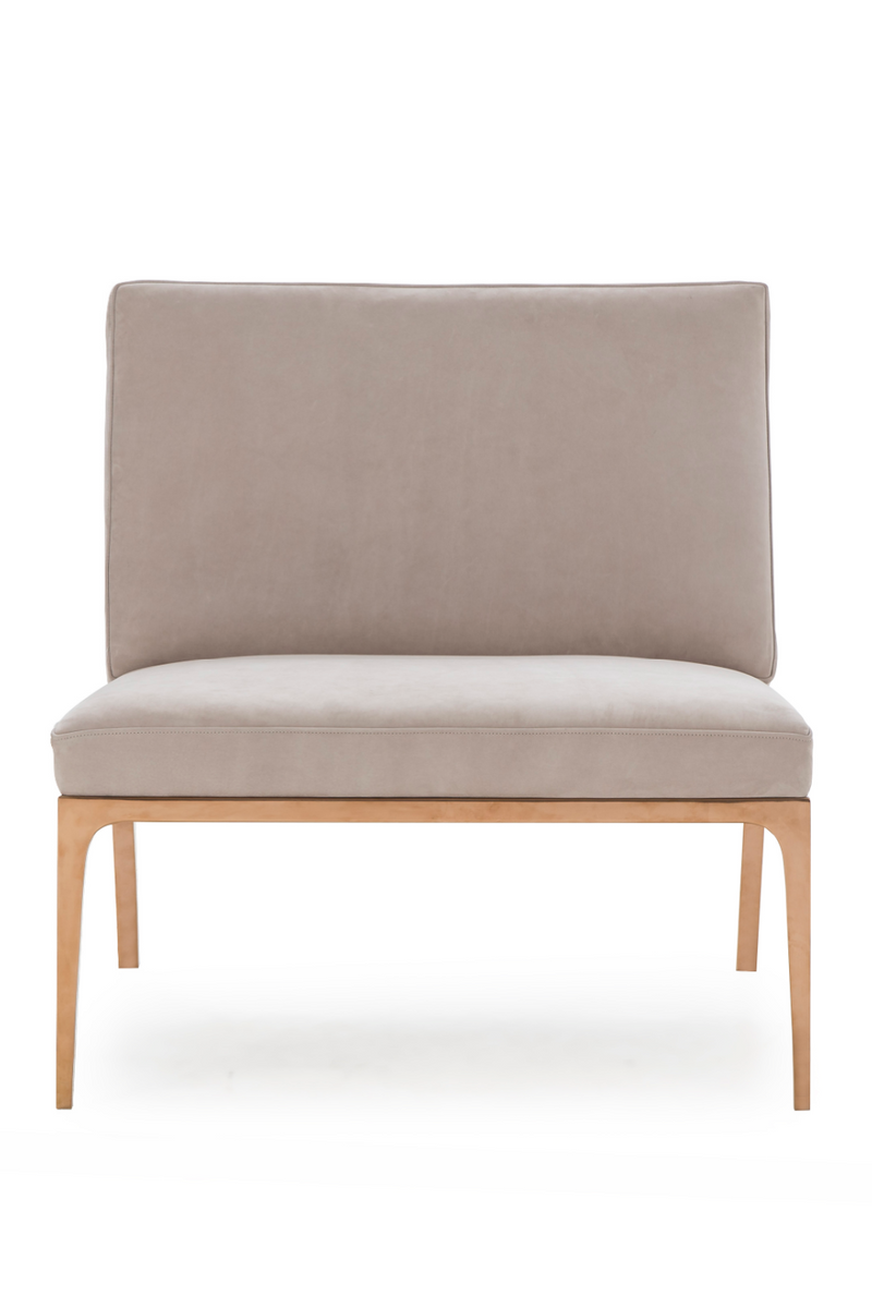 Upholstered Suede Lounge Chair | Andrew Martin Marley| Oroatrade.com