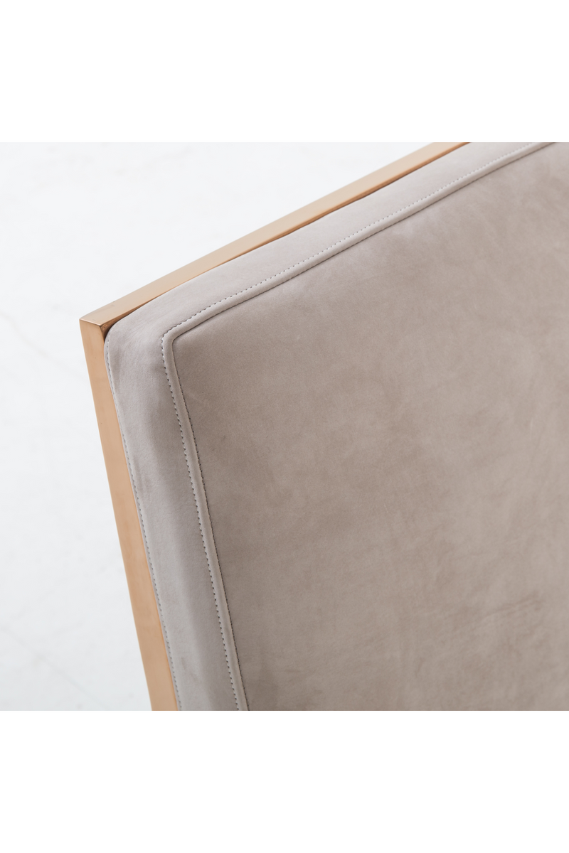 Upholstered Suede Lounge Chair | Andrew Martin Marley| Oroatrade.com