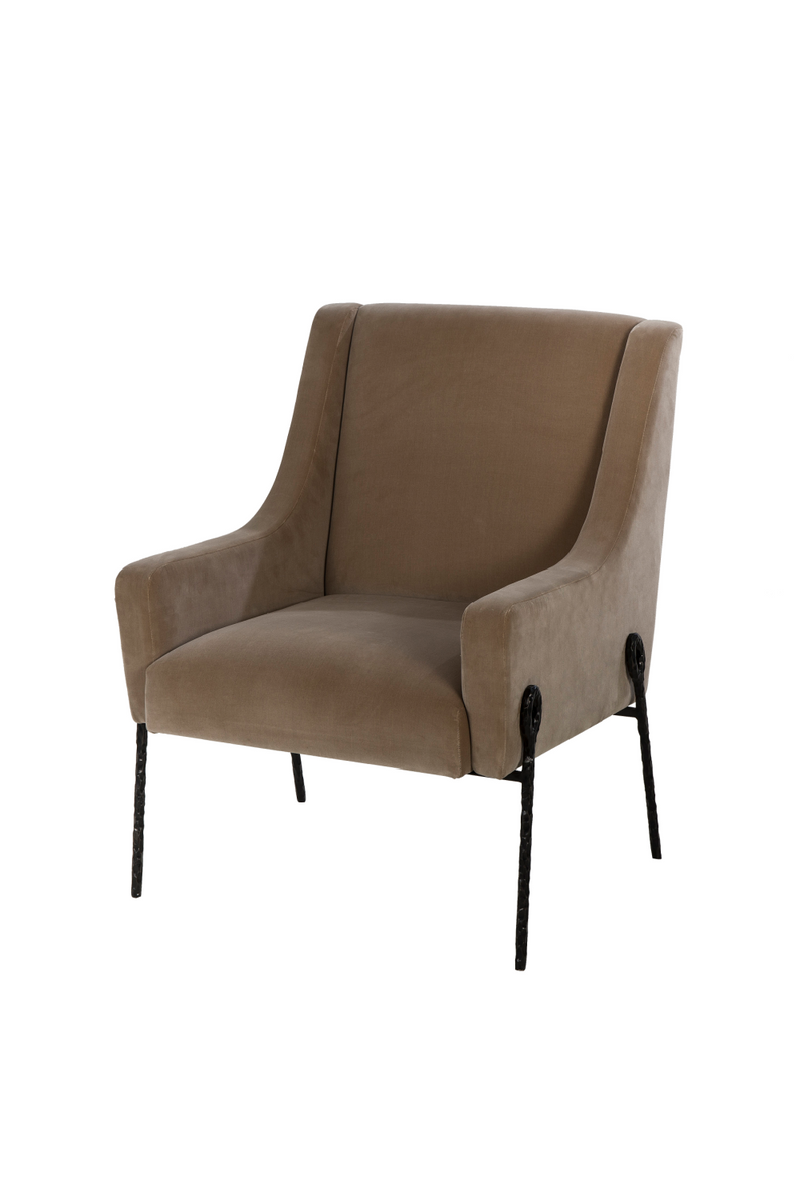 Brown Upholstered Occasional Chair | Andrew Martin Bailey | Oroatrade.com