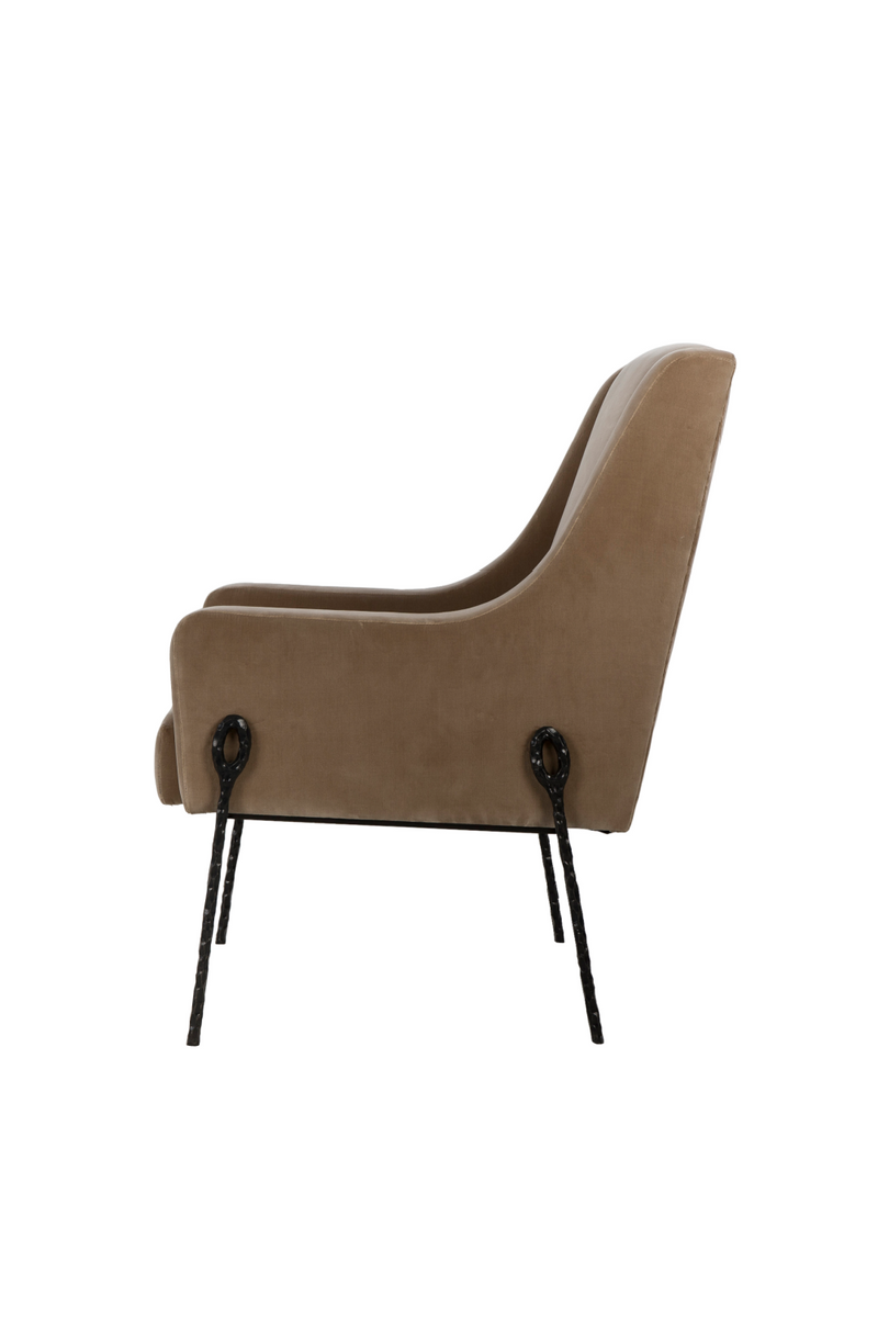 Brown Upholstered Occasional Chair | Andrew Martin Bailey | Oroatrade.com