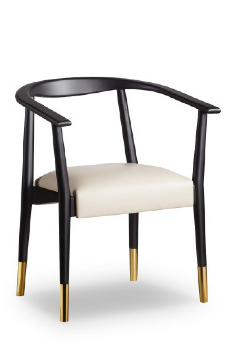 Matt Black Skandi Dining Chair | Andrew Martin Soho | Oroatrade.com