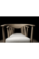 White Leather Upholstered Skandi Dining Chair | Andrew Martin | OROATRADE