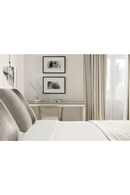 White Leather Upholstered Skandi Dining Chair | Andrew Martin | OROATRADE