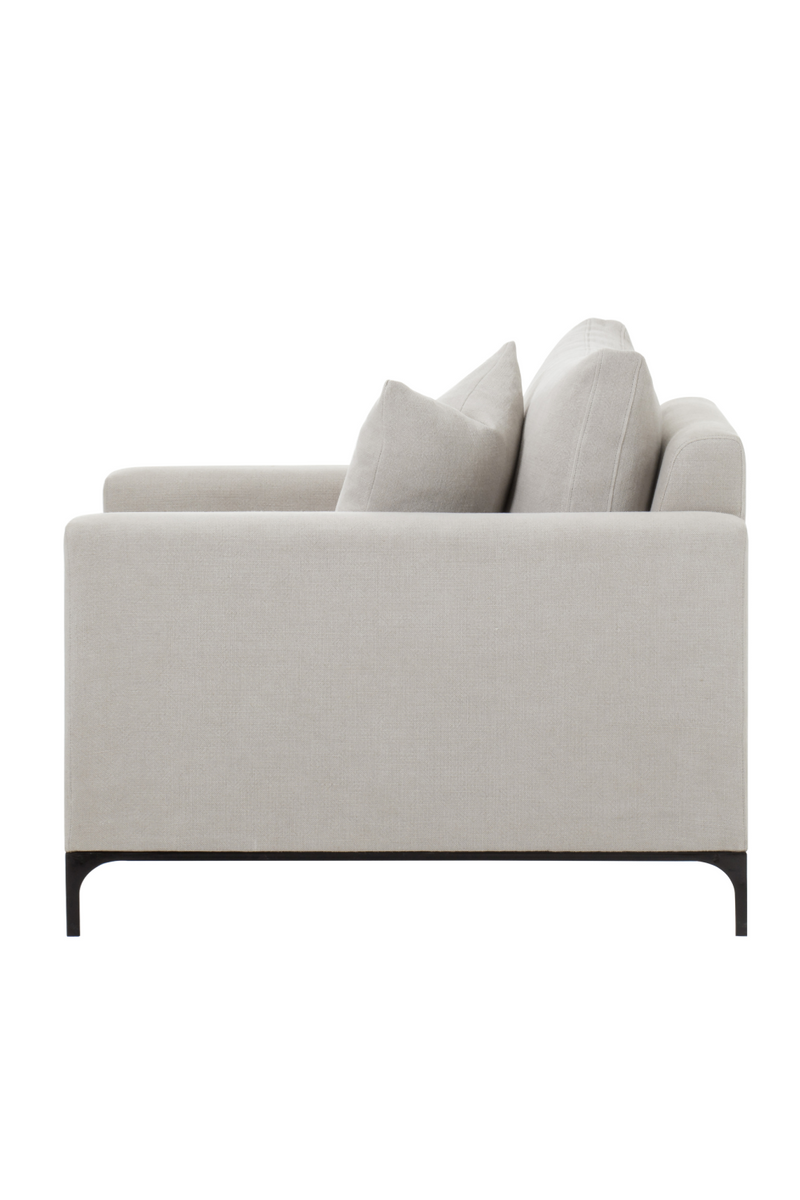 Gray Upholstered Modern Armchair | Andrew Martin Lauren | Oroatrade.com