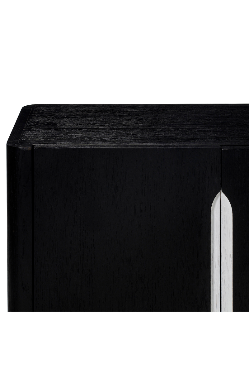 Black Contemporary Sideboard L | Andrew Martin Paris | Oroatrade.com