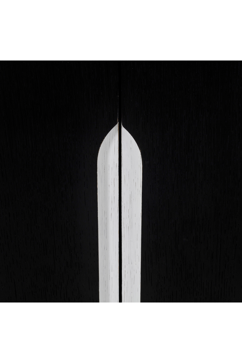 Black Contemporary Sideboard L | Andrew Martin Paris | Oroatrade.com