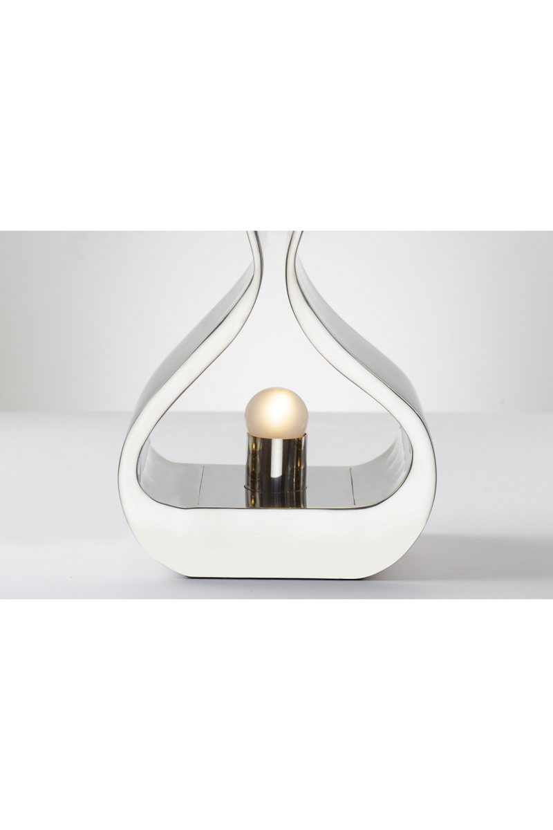 Stainless Steel Curved Desk Lamp | Andrew Martin Ray | OROATRADE