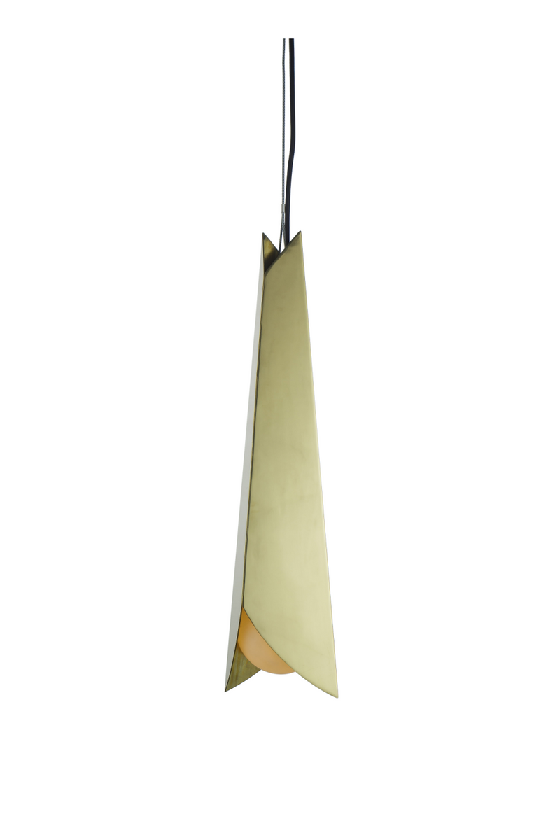 Polished Brass Pendant Light S | Andrew Martin Barnie | OROATRADE