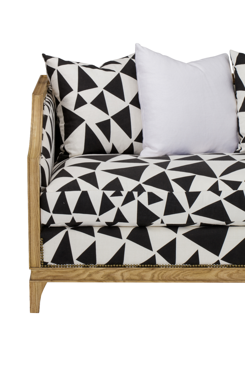 Geometric Upholstered Contemporary Sofa | Andrew Martin Henry | Oroatrade.com