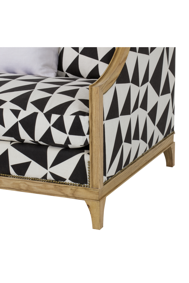 Geometric Upholstered Contemporary Sofa | Andrew Martin Henry | Oroatrade.com