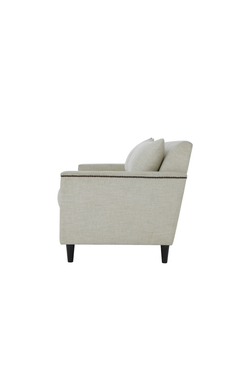 Cream Upholstery Studded Sofa | Andrew Martin Christopher | OROATRADE