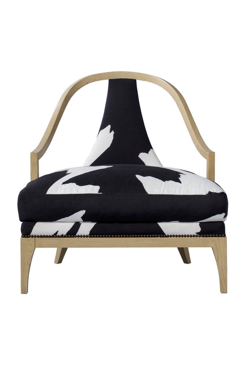 Linen Upholstery Fluted Back Chair | Andrew Martin Ava | OROATRADE