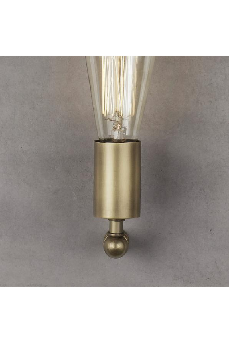 Single Bulb Brass Wall Light | Andrew Martin Cameron | OROATRADETRADE.com