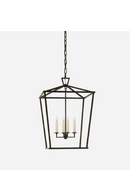 Iron Framed Candle Pendant Lamp | Andrew Martin Darlana | Oroatrade.com