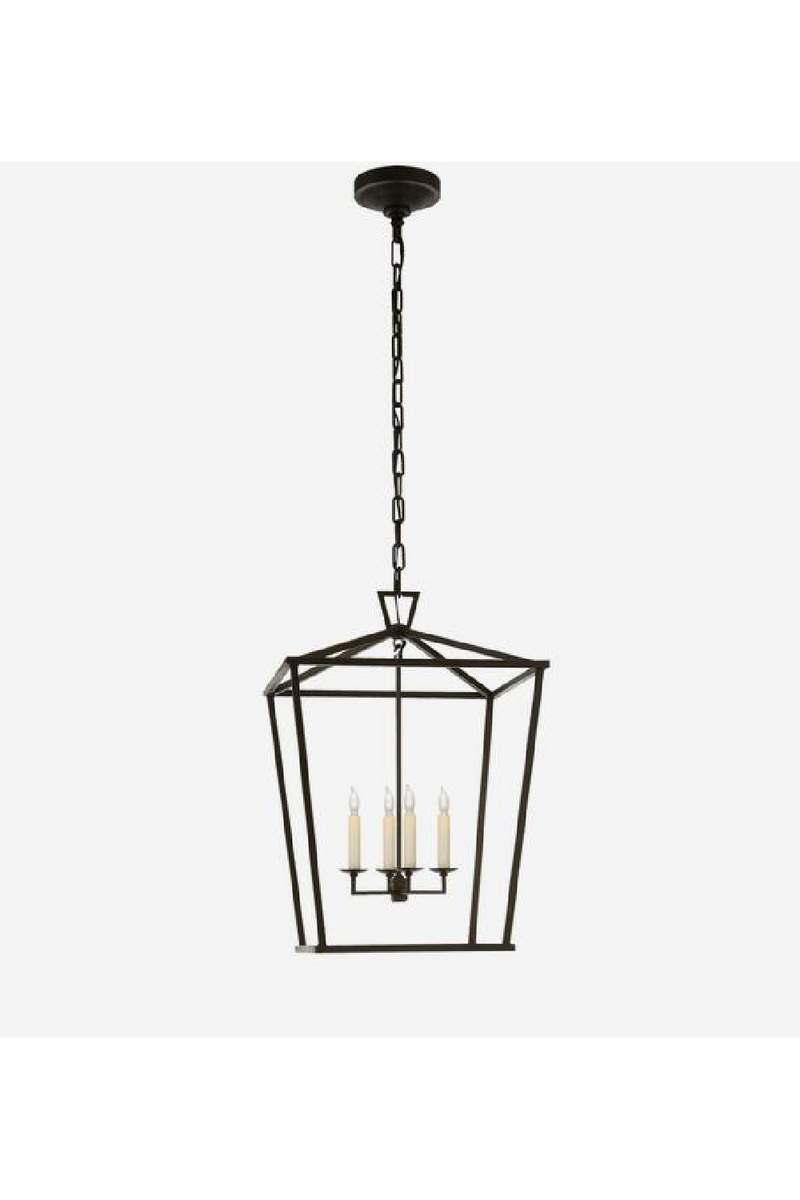 Black Lantern Pendant Lamp | Andrew Martin Darlana | Oroatrade.com