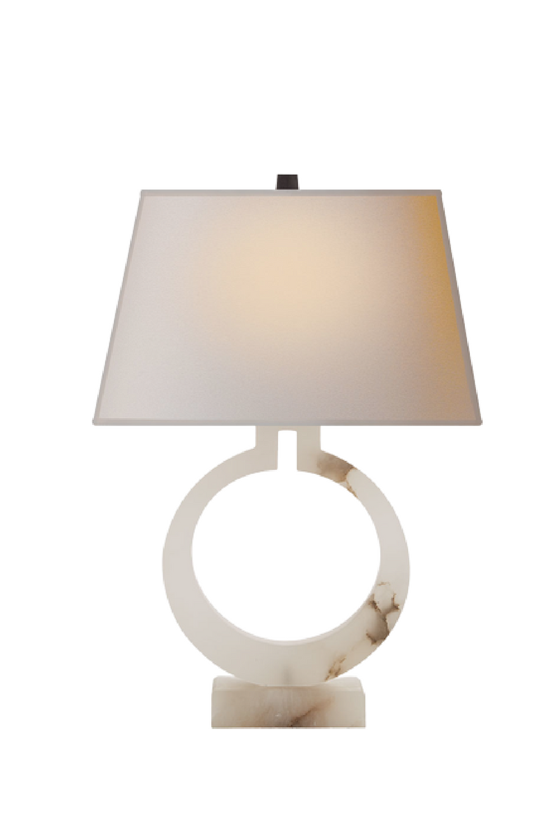 Circular Base Modern Table Lamp | Andrew Martin Ring Form | OROATRADETRADE.com
