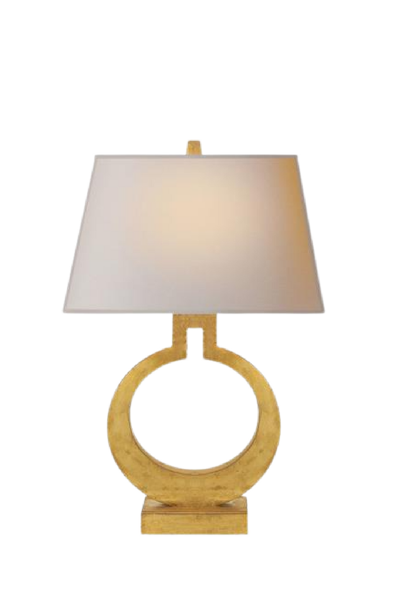 Circular Base Modern Table Lamp | Andrew Martin Ring Form | OROATRADETRADE.com