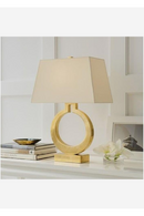 Circular Base Modern Table Lamp | Andrew Martin Ring Form | OROATRADETRADE.com