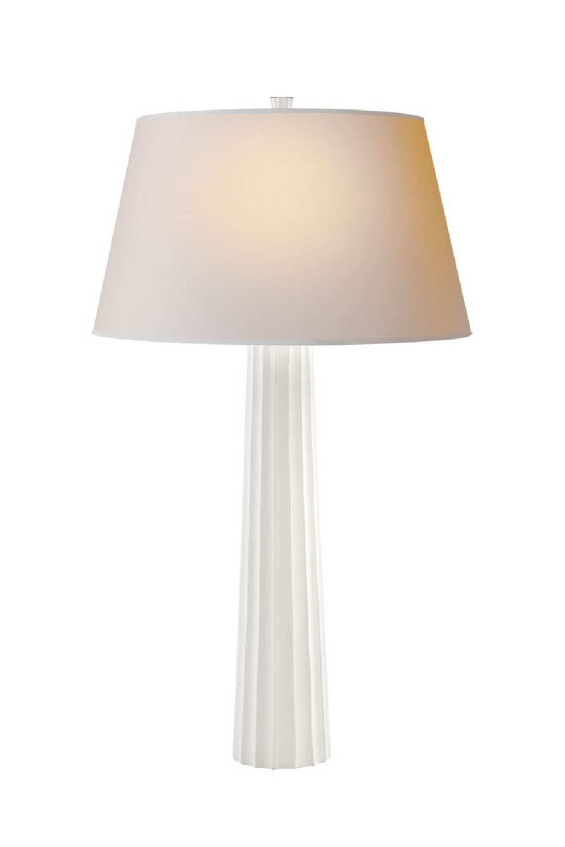 Art Deco Table Lamp | Andrew Martin Fluted Spire | Oroatrade
