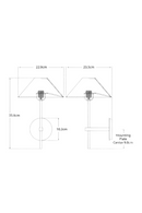 Empire Shade Wall Lamp | Andrew Martin Hackney | Oroatrade.com