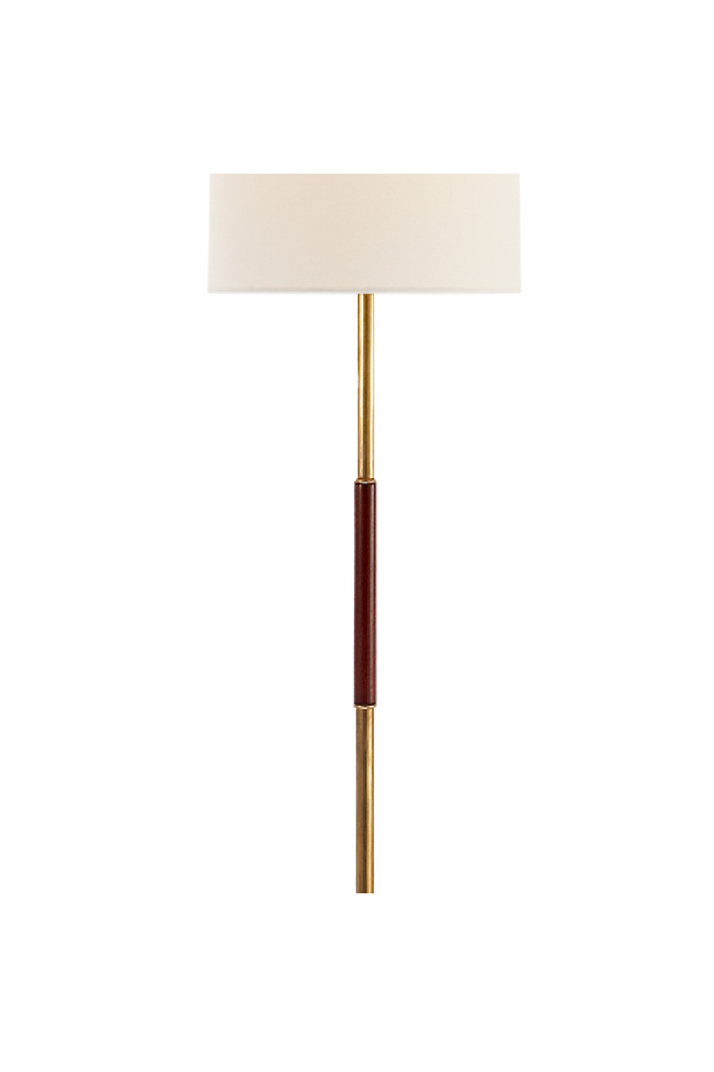 Elongated Linen Shade Floor Lamp | Andrew Martin Frankfort | OROATRADE