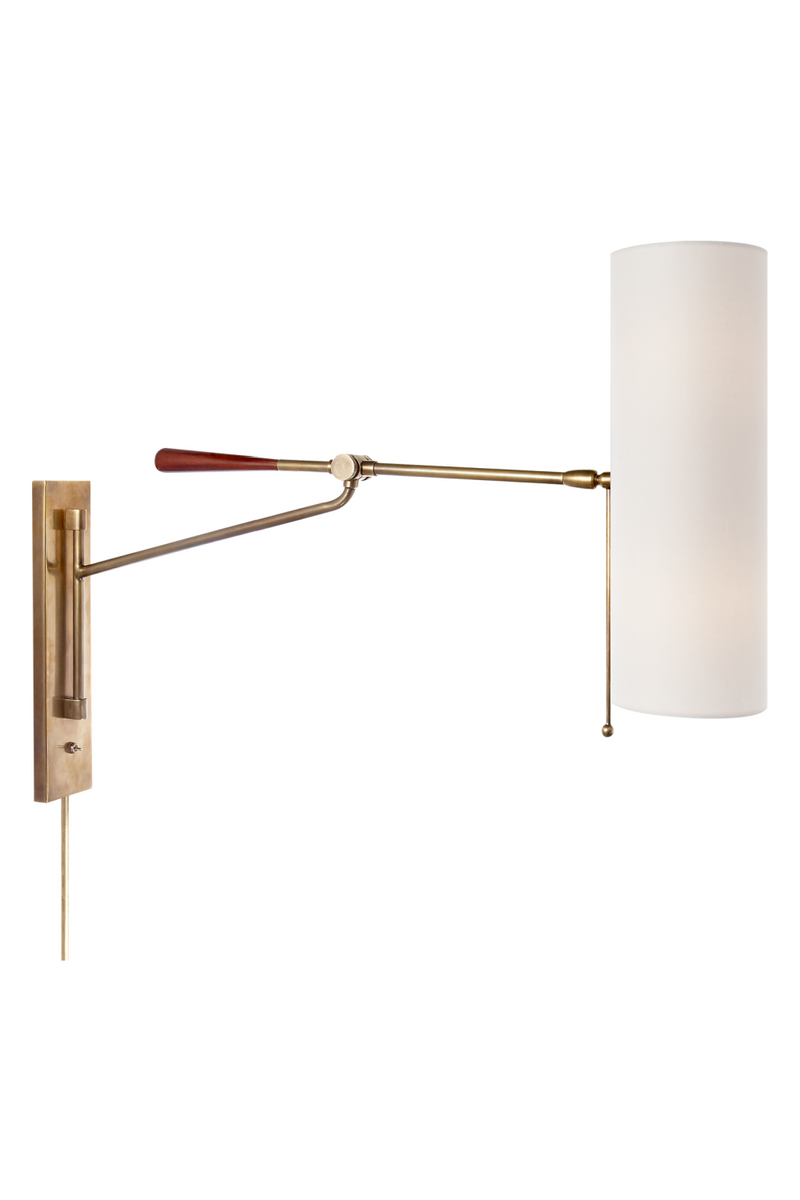 Antique Brass Wall Lamp | Andrew Martin Frankfort | OROATRADE