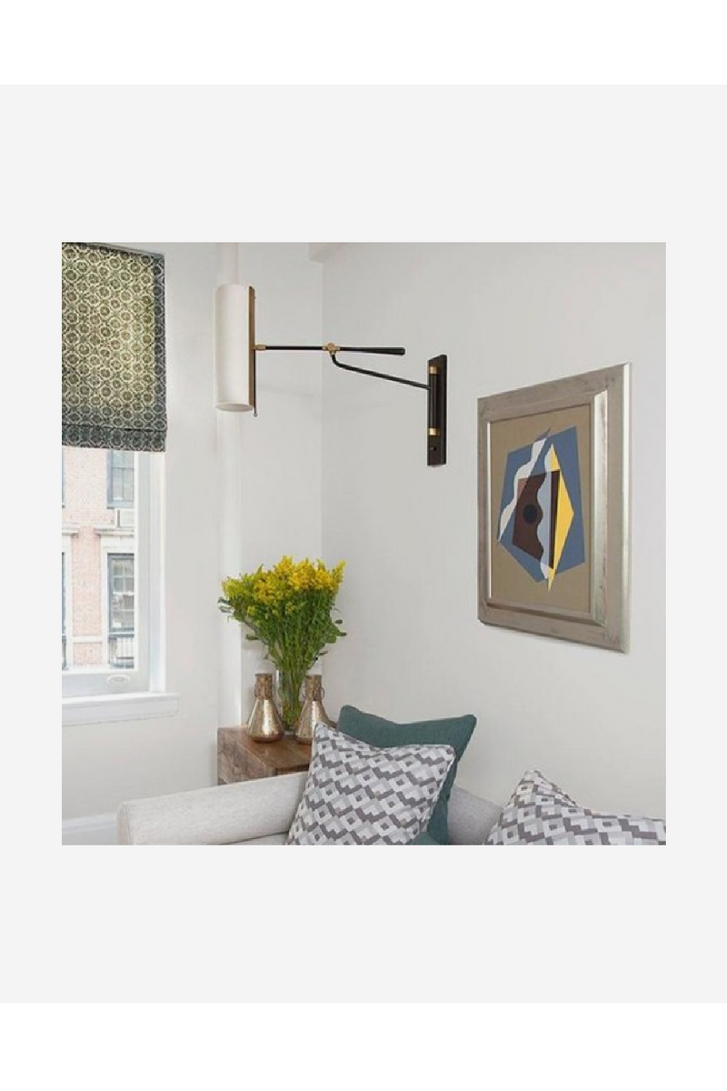 Antique Brass Wall Lamp | Andrew Martin Frankfort | OROATRADE