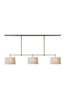 Brass Bar Paper Shade Pendant Light L | Andrew Martin | OROATRADE.com