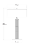 Hand-Rubbed Modern Table Lamp | Andrew Martin Longacre | OROATRADETRADE.com