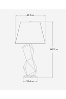 Antique Cubist Table Lamp | Andrew Martin Bayliss | Oroatrade.com