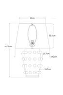 Bobble-Studded Modern Table Lamp | Andrew Martin Linden | OROATRADETRADE.com