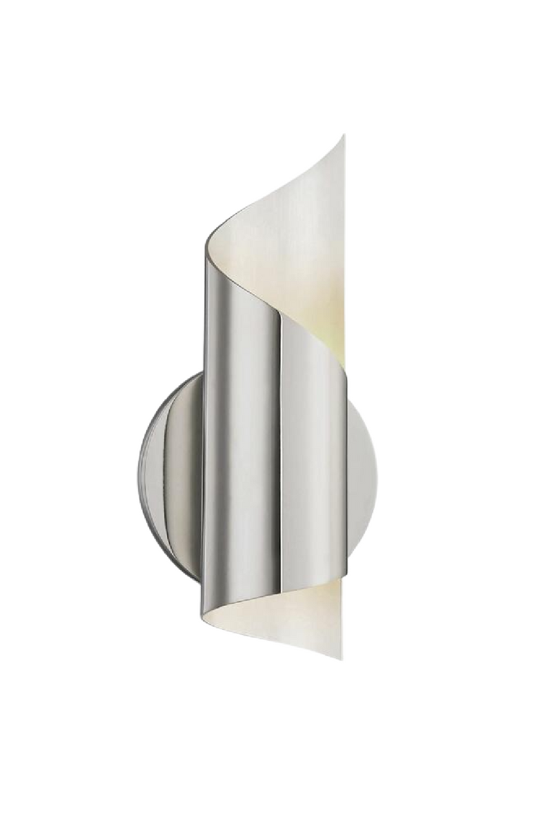 Silver Metallic Wall Light | Andrew Martin Evie | OROATRADETRADE.com