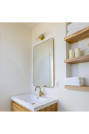 Glass Cylinder Gold Wall Light | Andrew Martin Cecily | Oroatrade.com