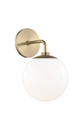 Glass Orb Modern Wall Light | Andrew Martin Stella | OROATRADE