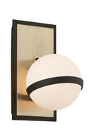Translucent Glass Sphere Wall Light | Andrew Martin Ace | OROATRADETRADE.com