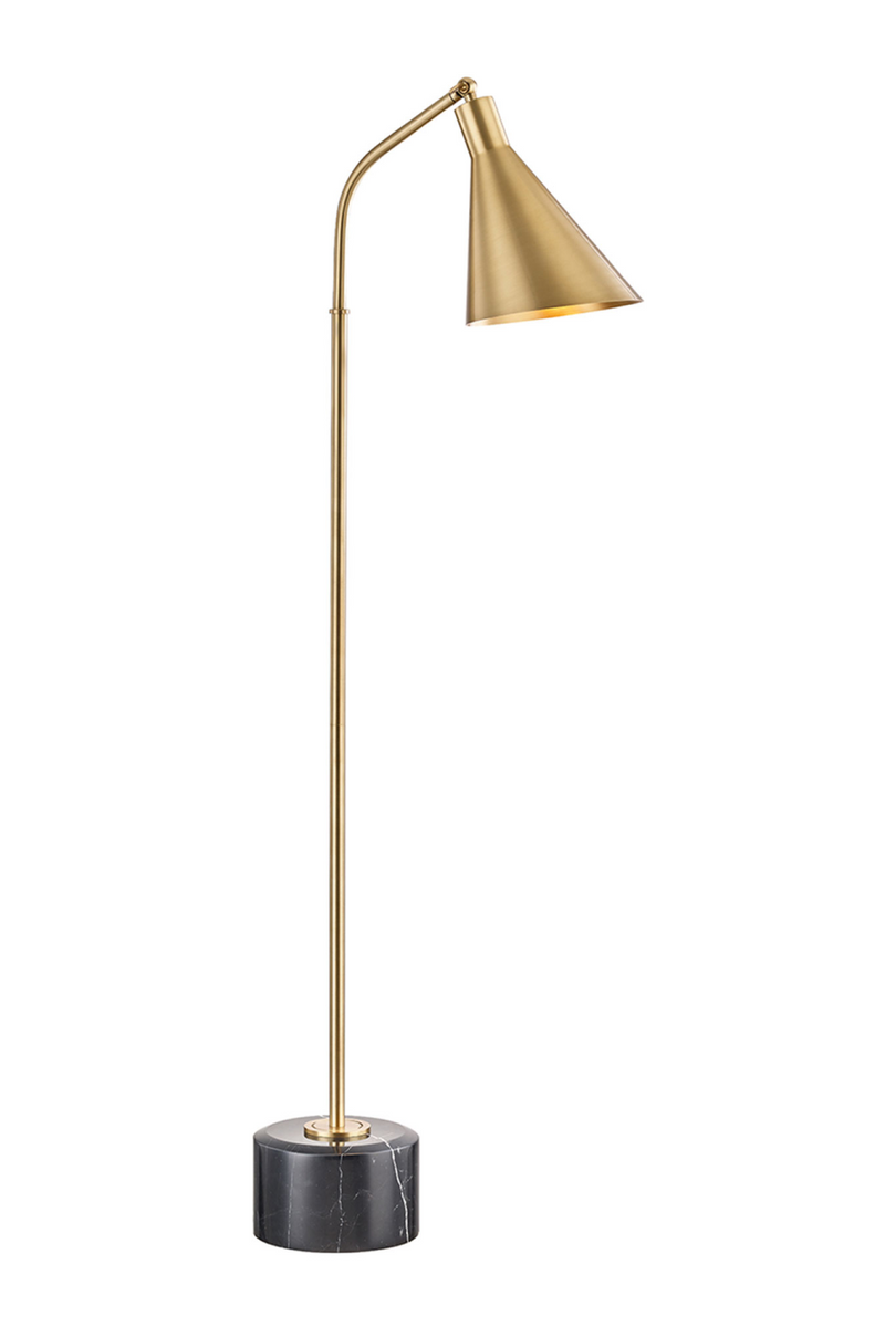Aged Brass Floor Lamp | Andrew Martin Stanton | OROATRADETRADE.com