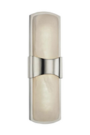 Nickel Framed Alabaster Wall Light | Andrew Martin Valencia | Oroatrade.com