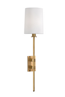 Aged Brass Armed Wall Light | Andrew Martin Fredonia | OROATRADETRADE.com