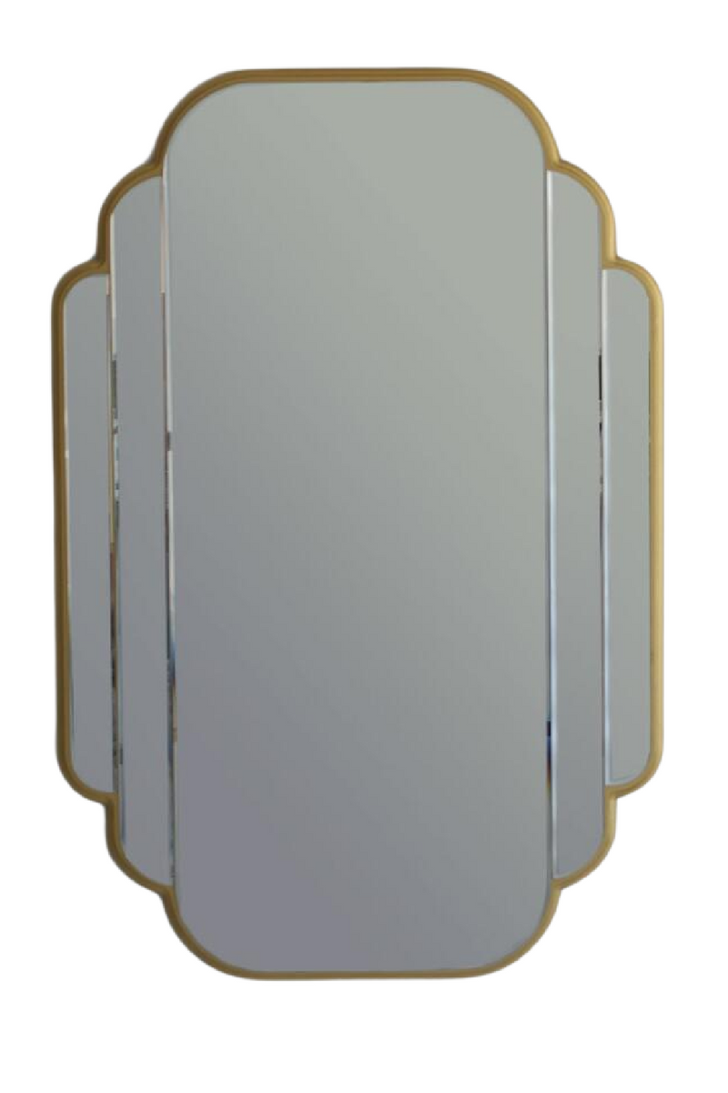Gold Art Deco Mirror | Andrew Martin Marnie | Oroatrade.com