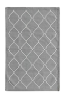 Geometric Print Cotton Rug | Andrew Martin Trellis | Oroatrade