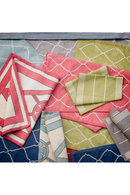 Geometric Print Cotton Rug | Andrew Martin Trellis | Oroatrade