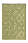 Geometric Print Cotton Rug | Andrew Martin Trellis | Oroatrade